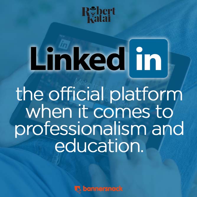 Linkedin educational platform