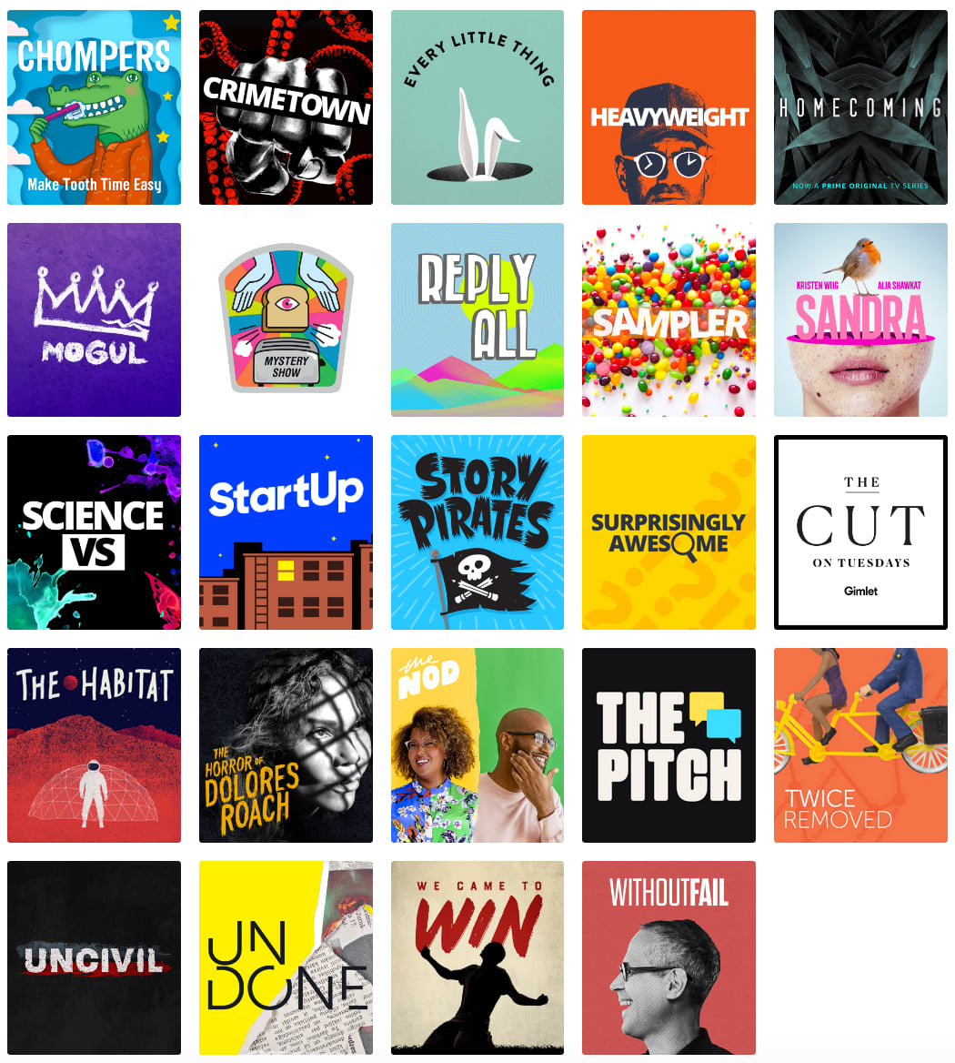 Gimletmedia podcast artwork