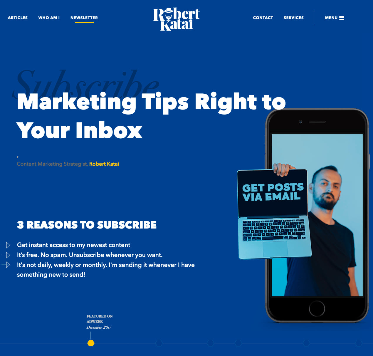 newsletter robert katai